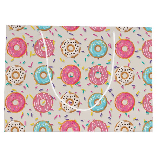 Sprünge Große Geschenktüte (Rückseite)