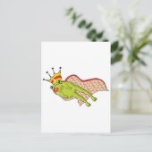 Sprungfarbe des Froschprinzes Postkarte (Stehend Vorderseite)