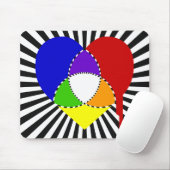 Sprungfarbenkultur Mousepad (Mit Mouse)