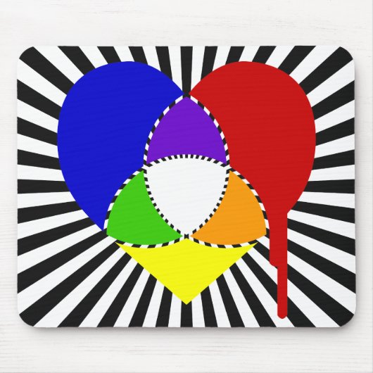 Sprungfarbenkultur Mousepad (Vorne)