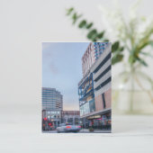 Sprungfeld Massachusetts Skyline Postkarte (Stehend Vorderseite)