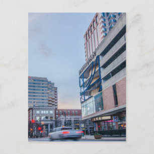 Sprungfeld Massachusetts Skyline Postkarte