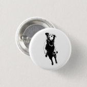 Sprungfreude, kleine Auszeichnung Button (Vorne & Hinten)