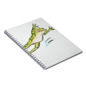 Sprungfrosch 2 notizblock (Rechte Seite)