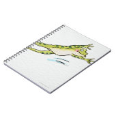 Sprungfrosch 2 notizblock (Linke Seite)