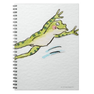 Sprungfrosch 2 notizblock