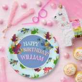 Sprungfrösche tropisch pappteller (Party)