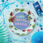 Sprungfrösche tropisch pappteller (Party)