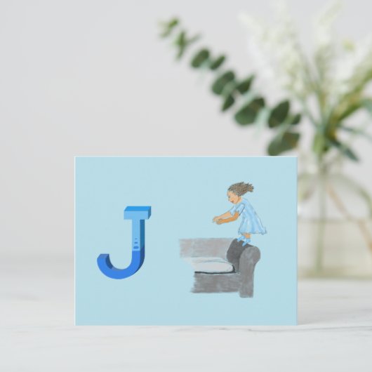 Sprungkarte Postkarte (Stehend Vorderseite)