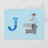 Sprungkarte Postkarte (Vorderseite)