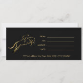 Sprungpferd | Reiten | Pferdetrainer (Rückseite)