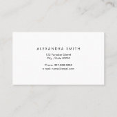 Sprungpferd | Reiten | Pferdetrainer Visitenkarte (Rückseite)