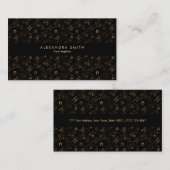 Sprungpferd | Reiten | Pferdetrainer Visitenkarte (Vorne/Hinten)