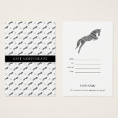 Sprungpferd | Scribble Horse | Pferdetrainer (Vorne & Hinten)