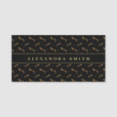 Sprungpferd | Scribble Horse | Pferdetrainer Namensschild (Vorderseite)