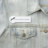 Sprungpferd | Scribble Horse | Pferdetrainer Namensschild (Beispiel)