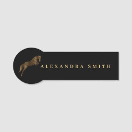 Sprungpferd | Scribble Horse | Pferdetrainer Namensschild