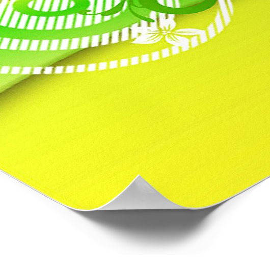 Sprungposter Poster (Ecke)