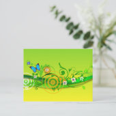 Sprungpostkarte Postkarte (Stehend Vorderseite)