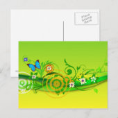 Sprungpostkarte Postkarte (Vorne/Hinten)
