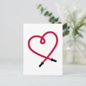 Sprungseil Postkarte (Stehend Vorderseite)