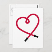 Sprungseil Postkarte (Vorne/Hinten)