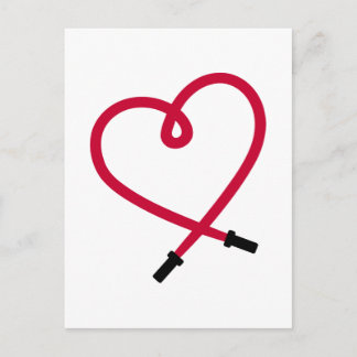 Sprungseil Postkarte