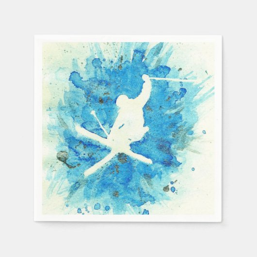 Sprungservietten Serviette (Vorderseite)