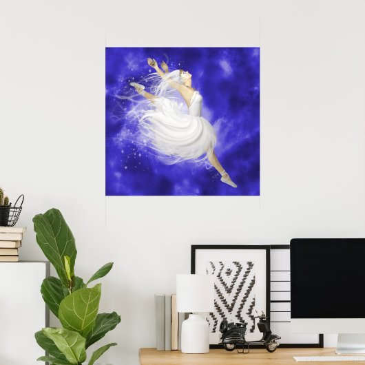 Sprungtänzer Poster (Heimbüro)