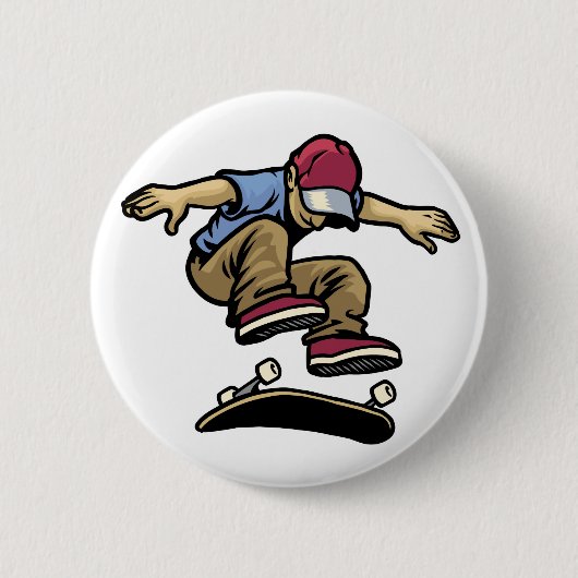 Sprungtritt button (Vorderseite)