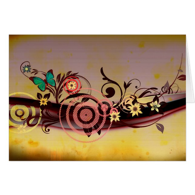 Sprungwarnkarte (Vorderseite (Horizontal))