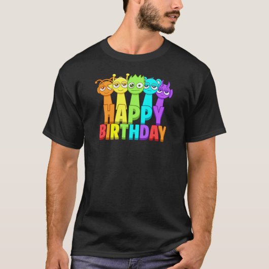 Sprunki Birthday T-Shirt (Vorderseite)