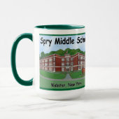 Spry mittlere SchulTasse Tasse (Links)