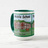 Spry mittlere SchulTasse Tasse (Vorderseite Links)