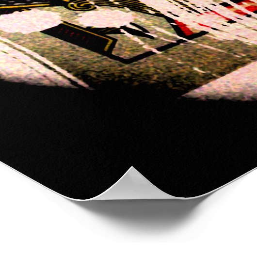 SPS-"Die Hand von David"-Poster Poster (Ecke)