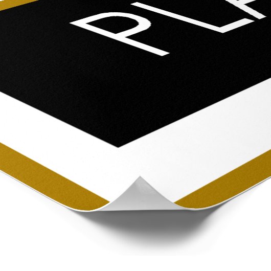 SPS-"Mock Box"-Poster Poster (Ecke)