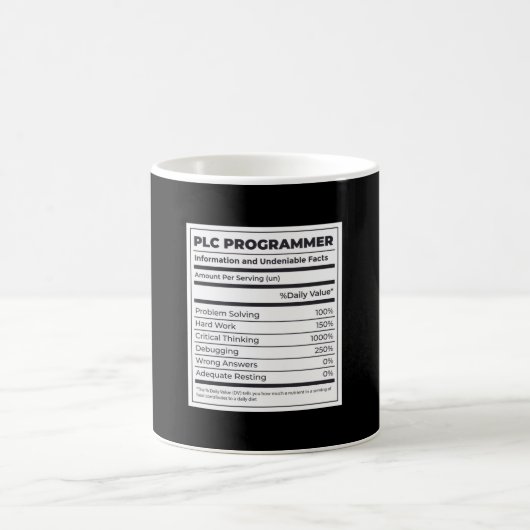 SPS-Programmierer Funny Programming Fakten Kaffeetasse (Mittel)