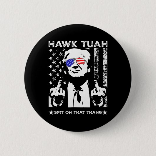 Spucke auf dieses Ding Funny 4 Button (Vorderseite)