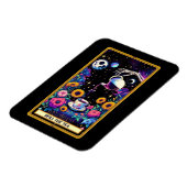 Spucken des Tee-Tarot-Kartenmagneten Magnet (Linke Seite)