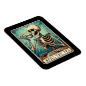 Spucken des Tee-Tarot-Kartenmagneten Magnet (Rechte Seite)