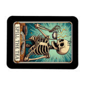 Spucken des Tee-Tarot-Kartenmagneten Magnet (Horizontal)