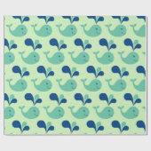 Spucken von Whale-Wrapping-Papier für Cartoon Geschenkpapier (Flach)