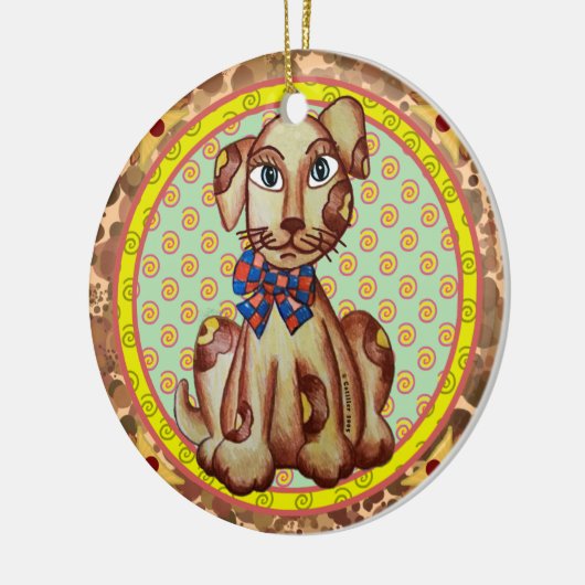 Spud Dog Ornament (Links)