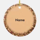 Spud Dog Weihnachtsbaumanhänger Keramik Ornament (Hinten)