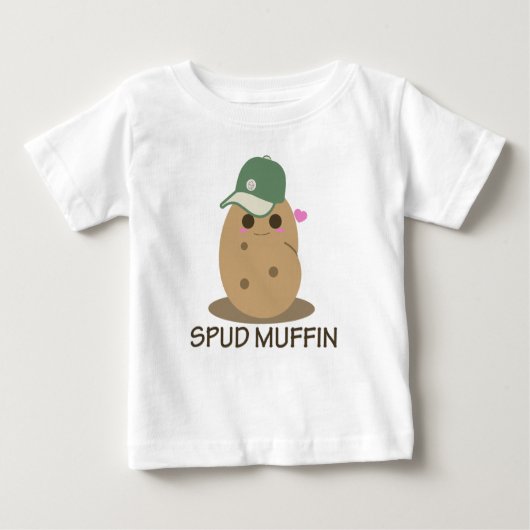Spud Muffin Baby T-shirt (Vorderseite)