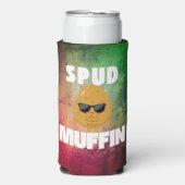 Spud Muffin Funny Potato Pub Selters Dosenkühler (Seltzer Vorderseite)