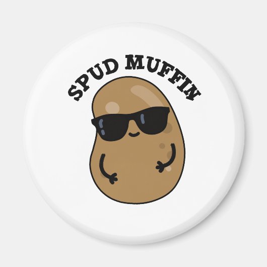 Spud Muffin Niedlich Potato Puppe Magnet (Vorne)