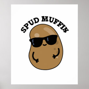 Spud Muffin Niedlich Potato Puppe Poster