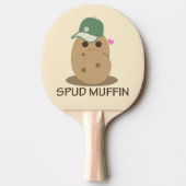 Spud Muffin Tischtennis Schläger (Vorderseite)