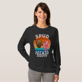Spud Potato und Tintenfisch T-Shirt (Vorne ganz)